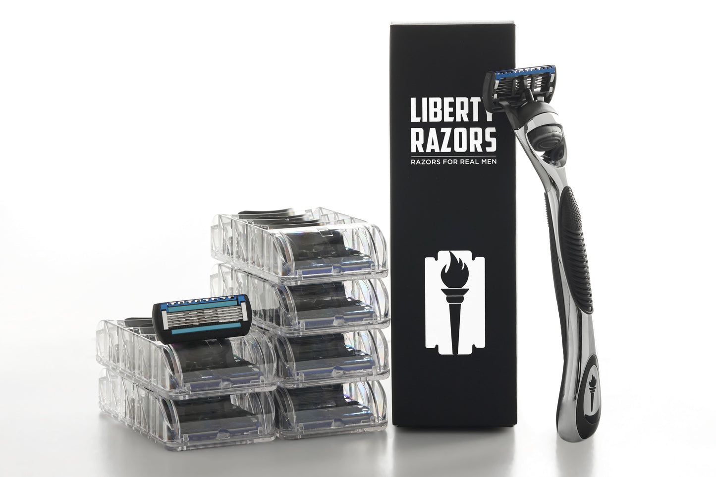 24 blades + 1 razor handle