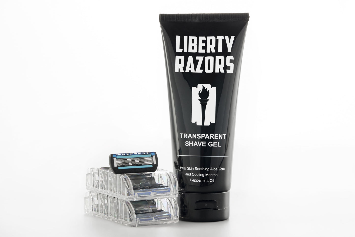 8 Refill Blades + 1 Gel